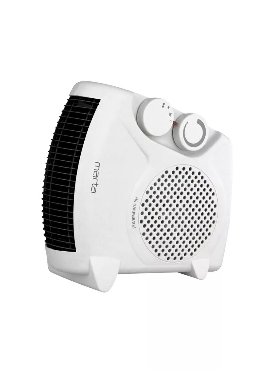 фото Тепловентилятор MARTA MT-FH2526A белый жемчуг