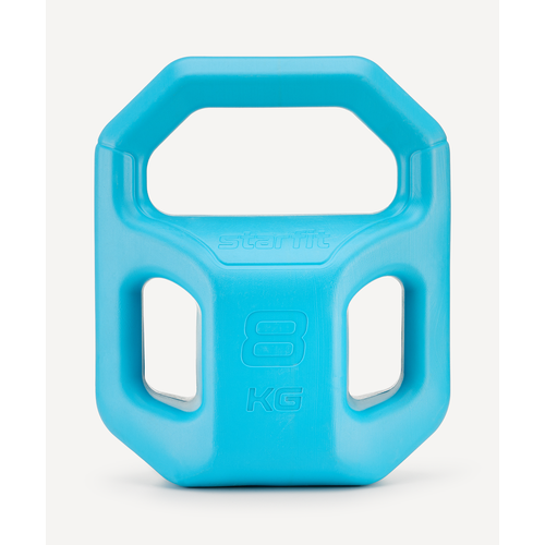 Гиря пластиковая Starfit Db-505, 8 кг, синий