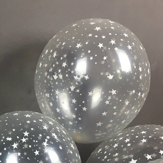 Воздушные шары, 12 дюймов, 100 штук, с принтом гипсофилы