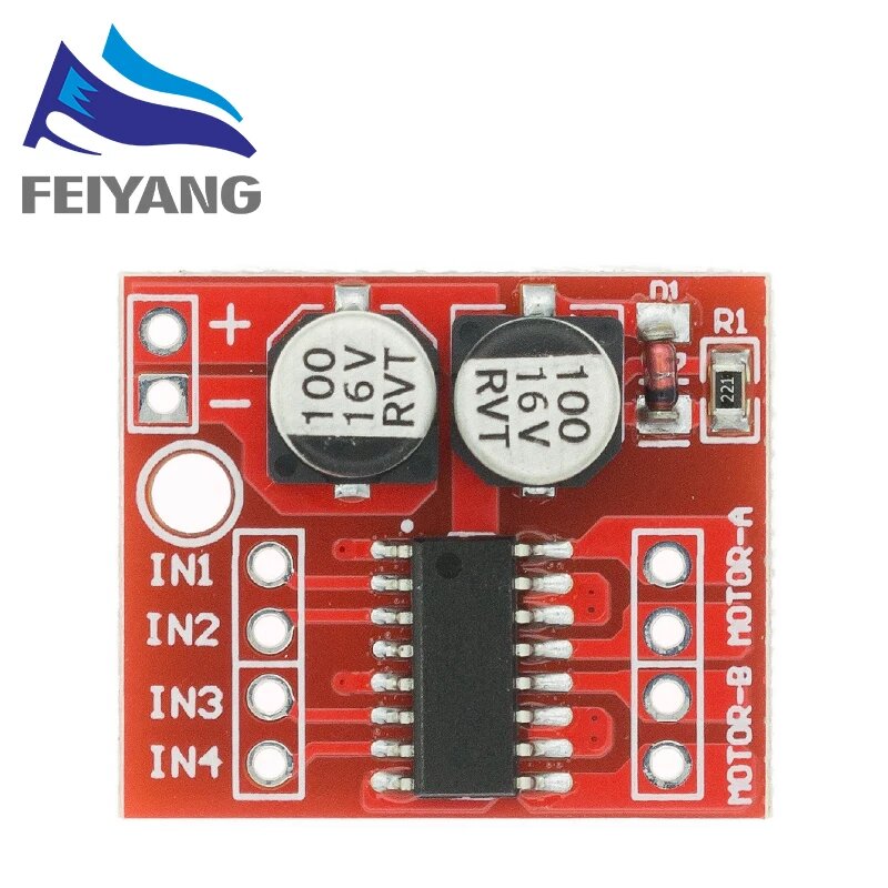 Модуль привода L298N для Arduino