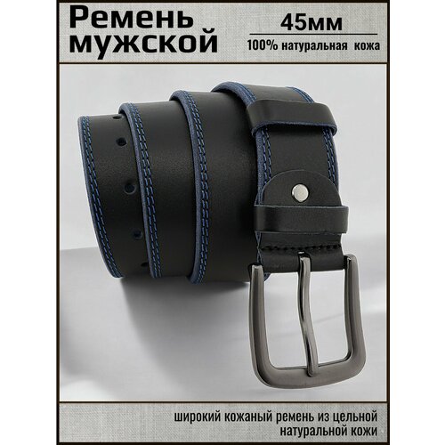 фото Ремень aksybelt для мужчин, размер 125, синий