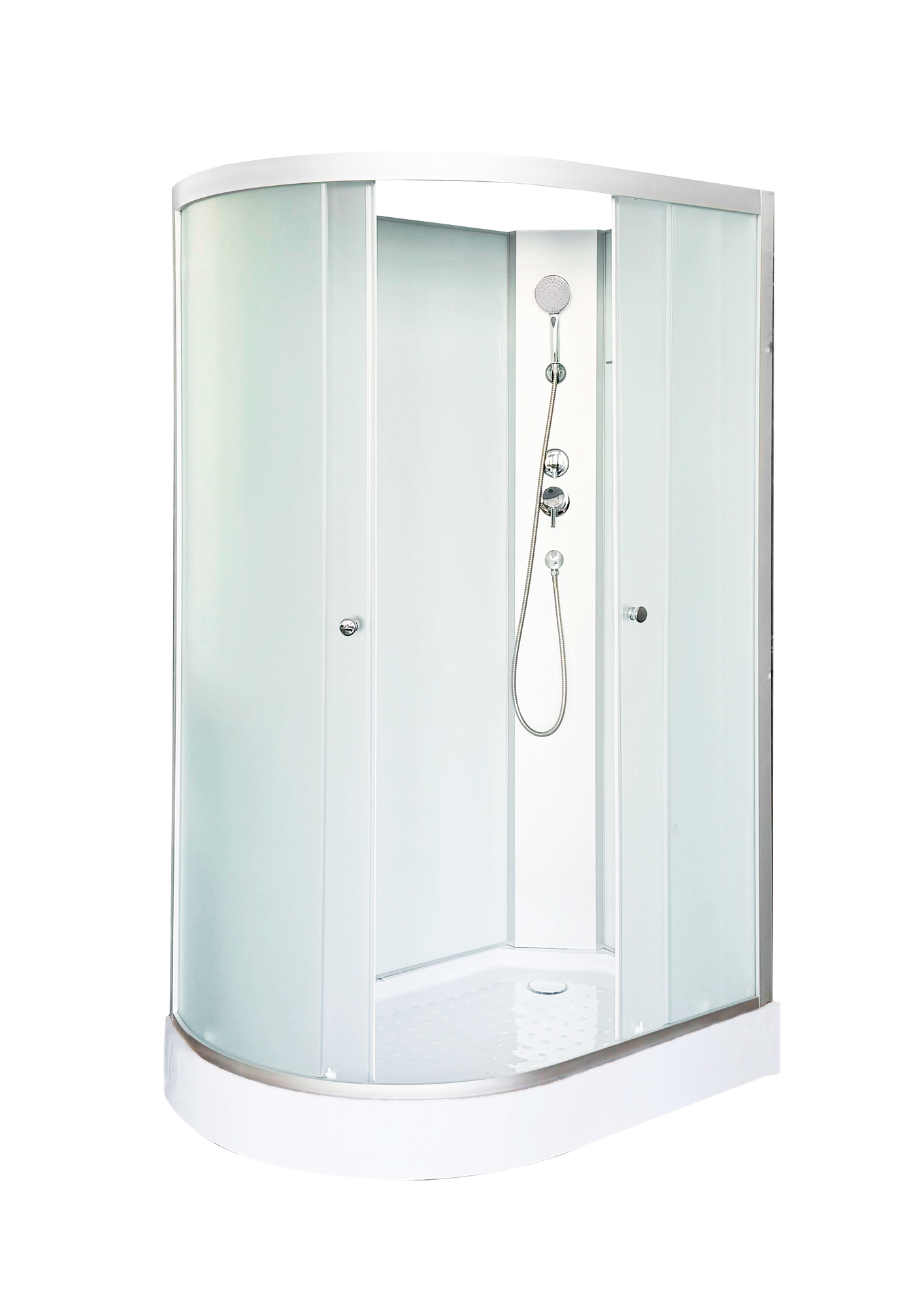 Душевая кабина DTO LM 120x80 LM902RN правая стекло матовое профиль матовый хром
