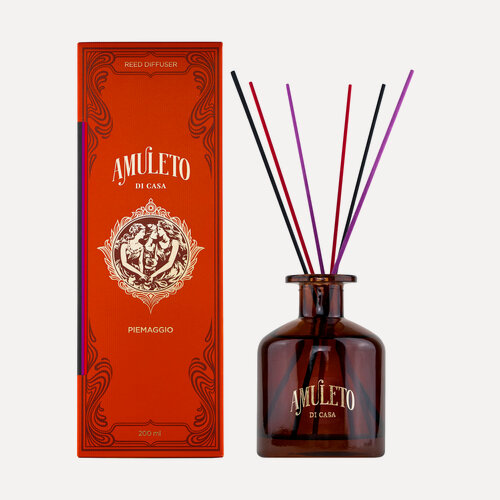 Изображение товара Ароматический диффузор AMULETO DI CASA Piemaggio Candle Reed Diffuser, 200 мл