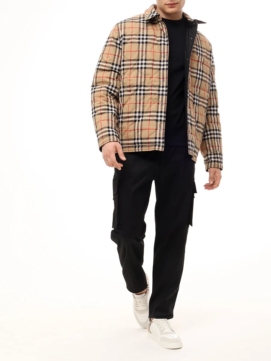 Футболка BURBERRY, размер 54, черный