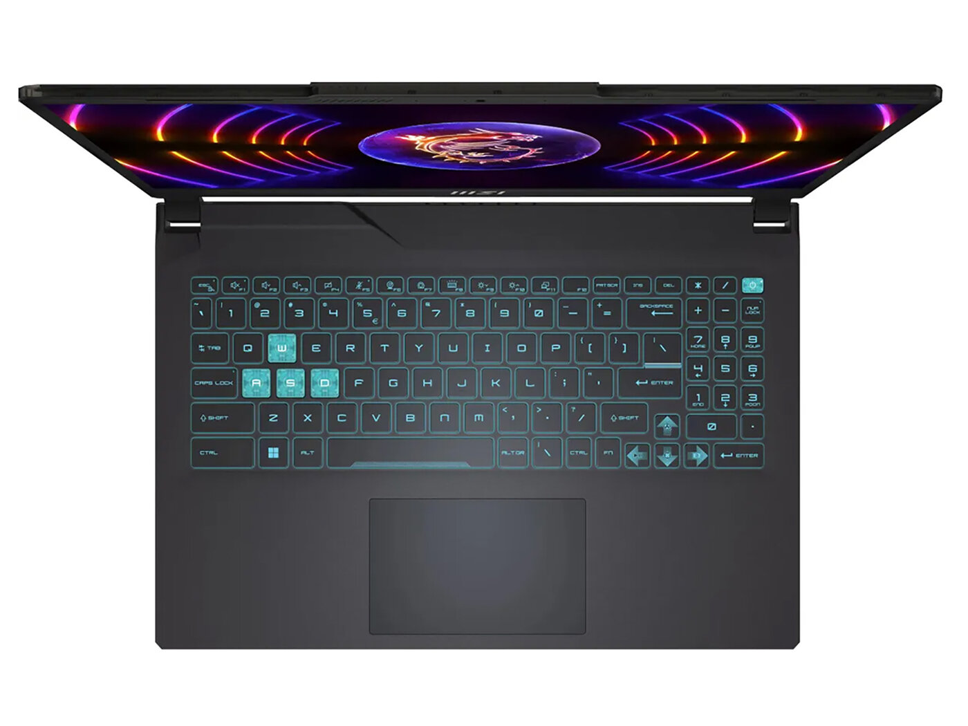 Ноутбук MSI Cyborg 15 A13UDX-1601XRU 9S7-15K111-1601 (15.6", Core i5 13420H/ 16 ГБ/ SSD 512 ГБ/ GeForce® RTX 3050 для ноутбуков) Черный - фото №4