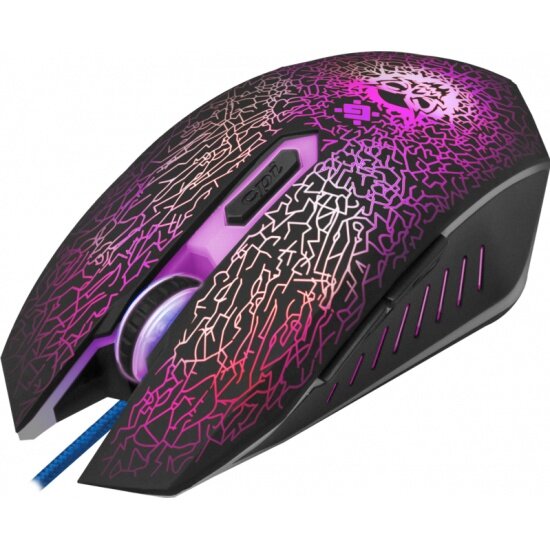 Игровой комплект Defender Target, клавиатура, мышь, гарнитура, коврик, USB, подсветка — фото 1