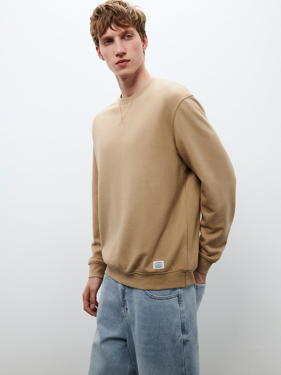 Толстовка Befree Man Basic размер XL  бежевый