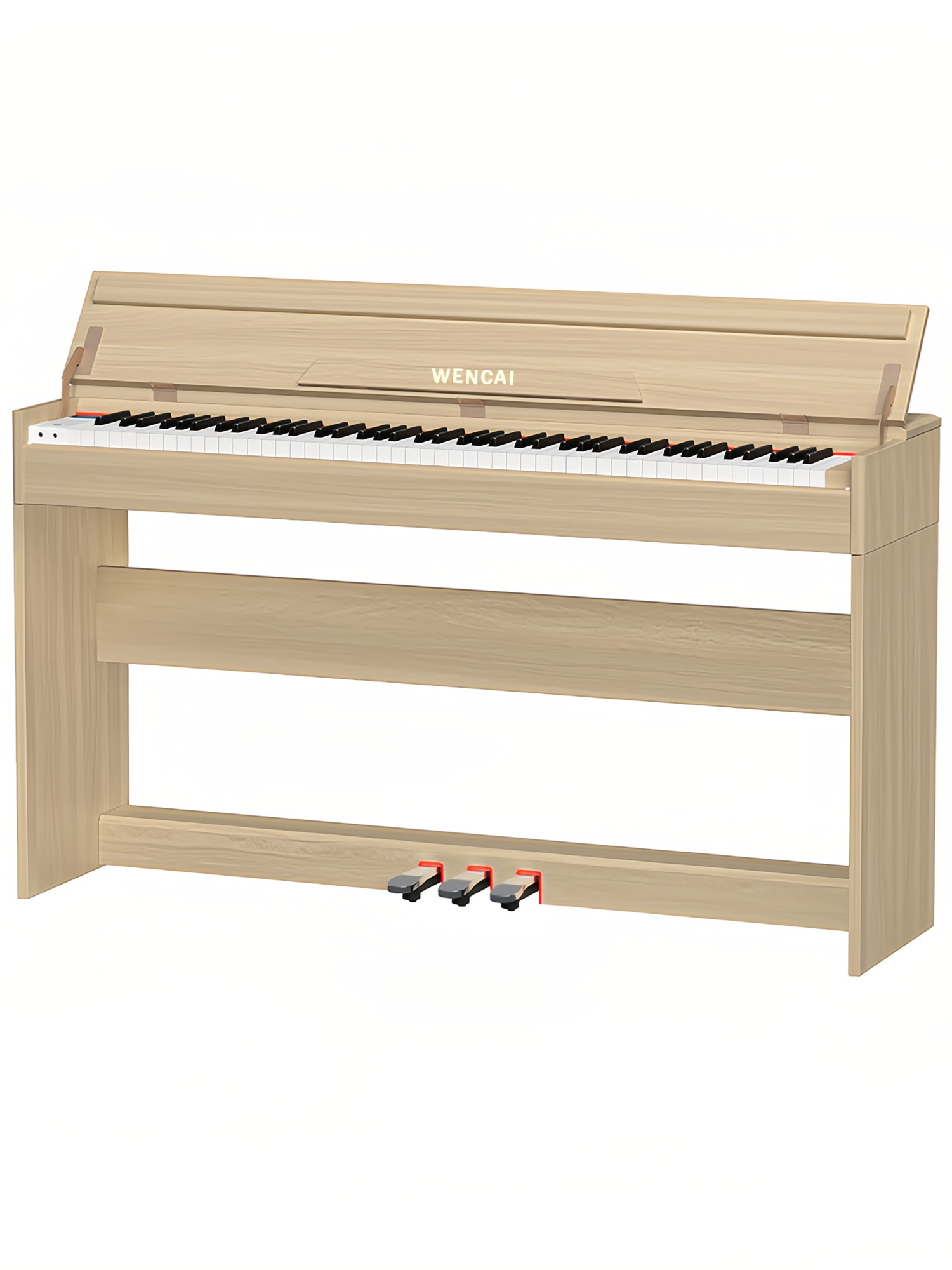 Цифровое пианино WENCAI BL-8818, MIDI, 88 клавиш, с функцией Bluetooth, три педали