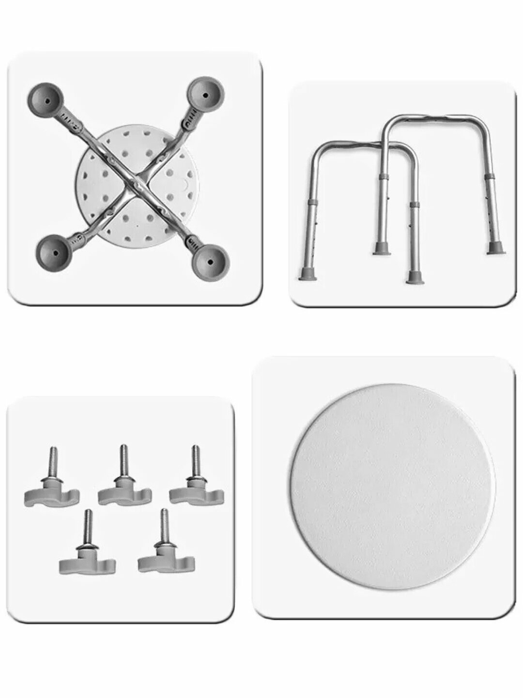 Сиденье для ванной и душа, для пожилых людей — фото 1