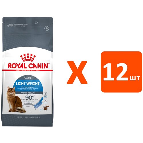 ROYAL CANIN LIGHT WEIGHT CARE диетический для взрослых кошек (0,4 кг х 12 шт) langlow ultra light weight filler