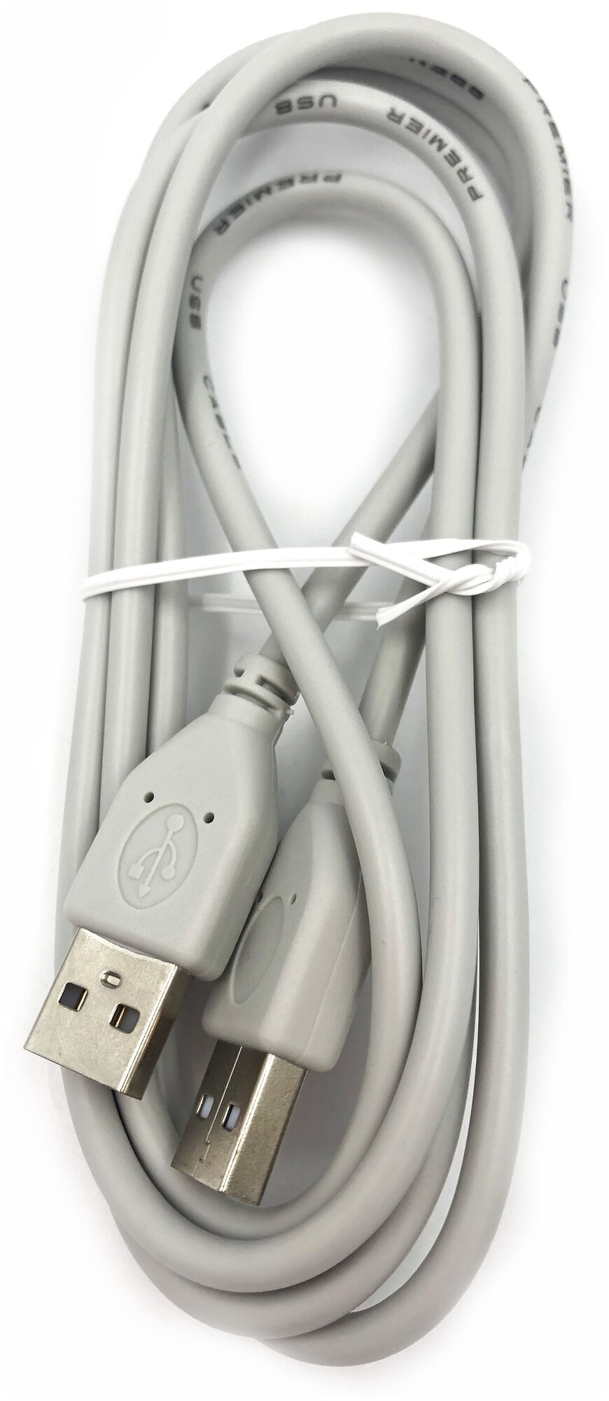 Шнур USB A штекер - A штекер 1.5метра — фото 1