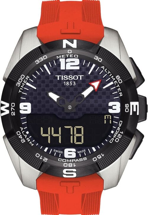 Наручные часы TISSOT T0914204705700, черный, серебряный