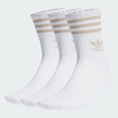 Носки adidas Originals, 3 пары, размер L, белый носки 3 пары adidas light ank размер l