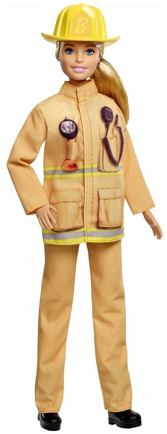 Кукла Barbie к 60летию Кем быть Пожарный GFX29