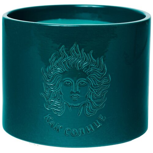 Изумрудная художественная свеча Земля 260 мл Размер onesize изумрудный