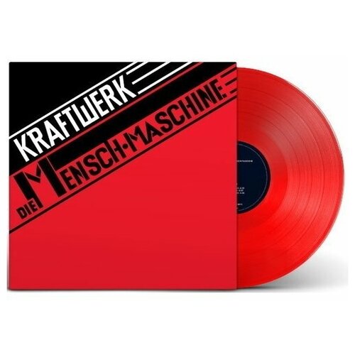 Kraftwerk – Die Mensch-Maschine. Coloured Red Vinyl (LP) kraftwerk die mensch maschine lp red vinyl