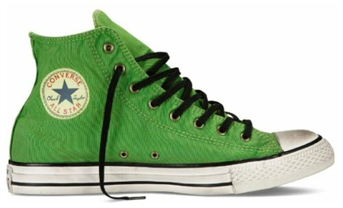 Кеды Converse Chuck Taylor All Star, летние, высокие, размер 4US (36EU), зеленый