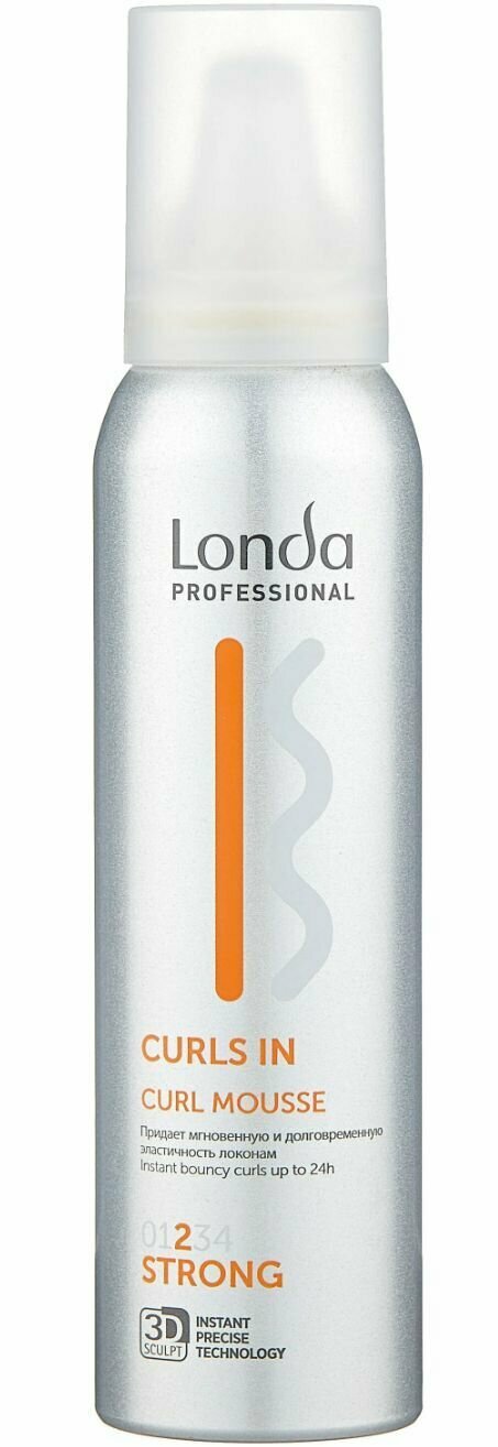 Londa Professional CURLS IN Mousse - Мусс для кудрявых волос сильной фиксации 150 мл