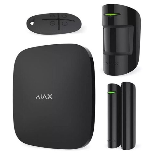 Охранная система AJAX Комплект сигнализации StarterKit (HubKit) черный 1pcs smart electronics fz0455 4pin keyes ky 016 three colors 3 color rgb led sensor module for arduino diy starter kit ky016