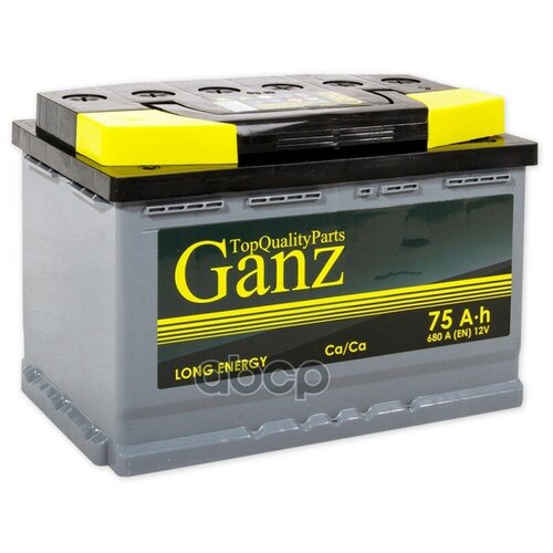 Аккумулятор Ganz 75 А/ч 278x175x190 EN680 GA751