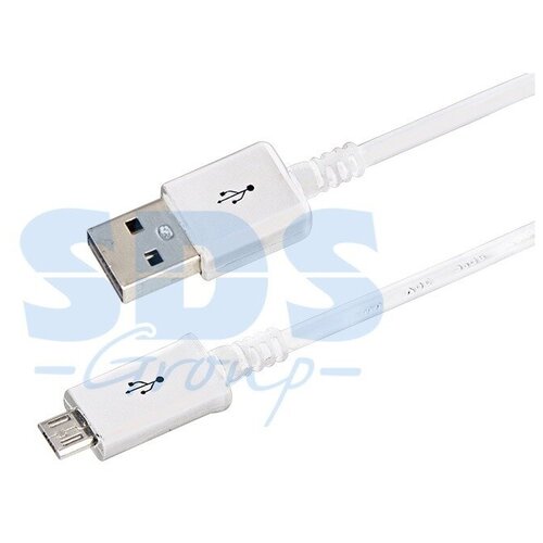 USB кабель microUSB Rexant 18-4269-20 длинный штекер 1 м белый (20 штук)