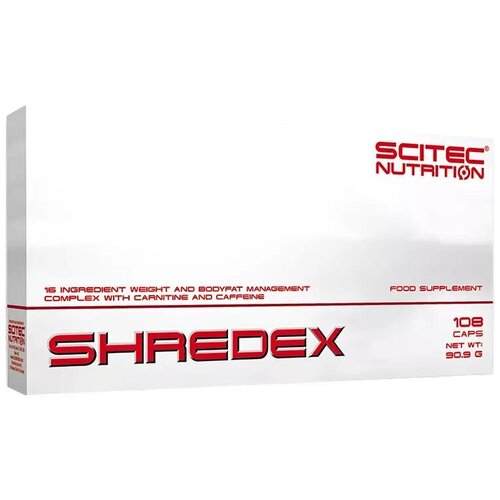 фото Scitec nutrition shredex 108 капсул