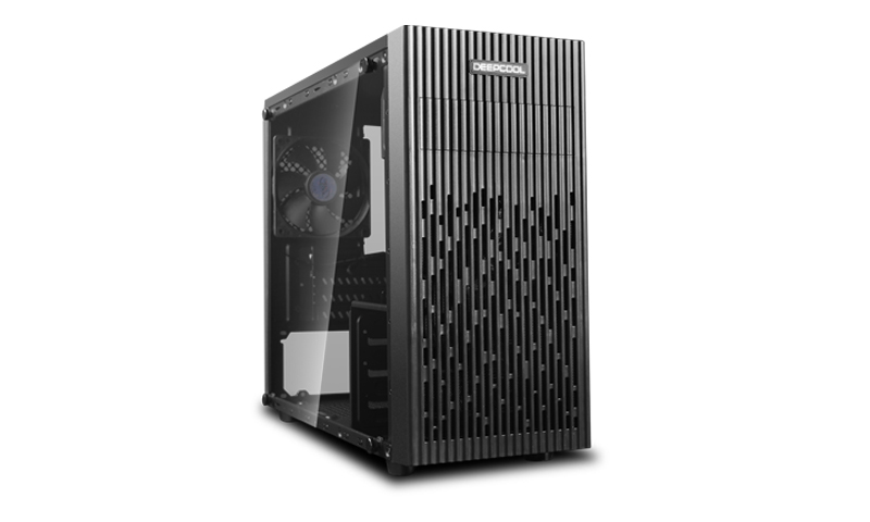 Корпус Deepcool без БП, большое боковое окно, черный, MICRO ATX/MINI-ITX