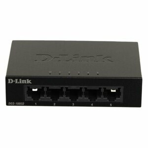 Коммутатор D-Link DGS-1005D/J2A, неуправляемый