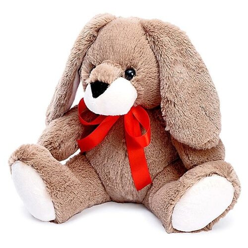 Мягкая игрушка Rabbit Кролик Егорка, темный, 28 см заяц егорка