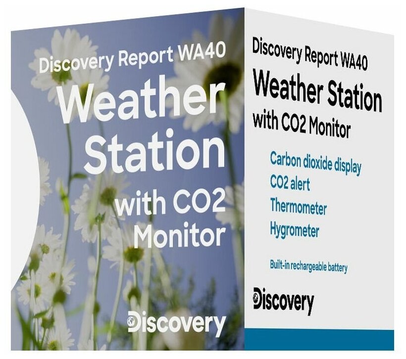 Детектор углекислого газа Discovery Report WA40 - фотография № 6