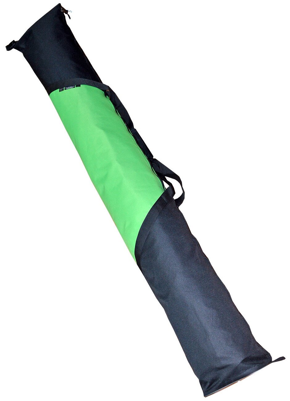 Чехол для горных лыж FormulaZima "Norma", 130-150 см, зеленый