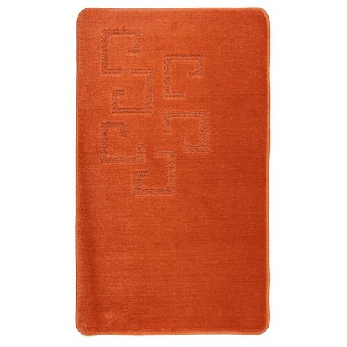 Коврик для ванной Vonaldi, коврик для ванной и туалета противоскользящий 60х100 см Konstanz голубой (одинарный)