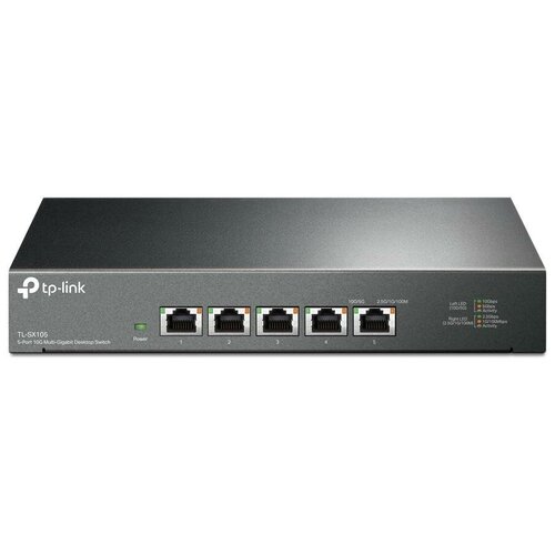 TP-Link TL-SX105 5-портовый настольный коммутатор 10 Гбитс 3959900₽