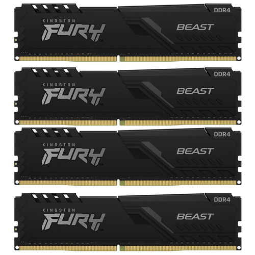 Память оперативная Kingston FURY Beast KF426C16BBK4/128