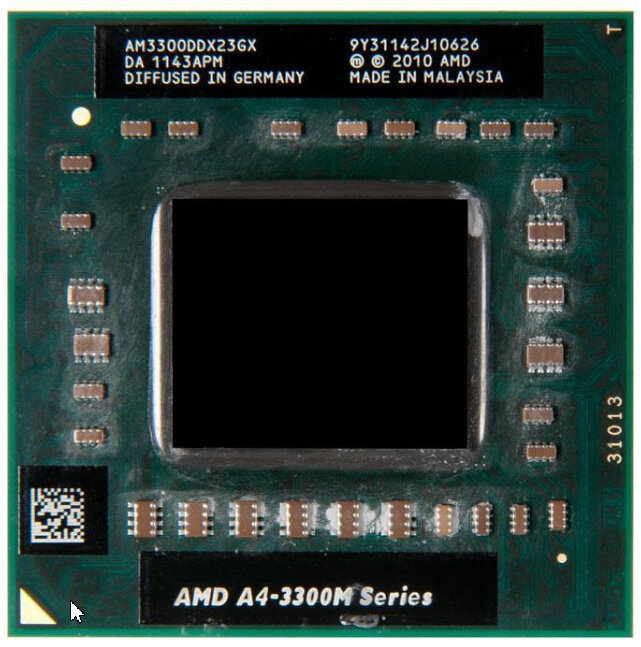 Процессор для ноутбука A4-3300M AM3300DDX23GX с разбора