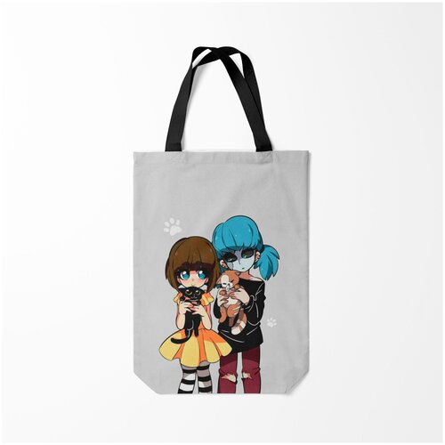 фото Сумка-шоппер / 31х42 см / геймерам / sally face burnettie