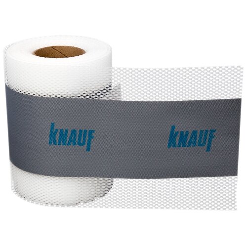 Уплотнительная лента KNAUF Флэхендихтбанд, 12 cм x 10 м серпянка knauf аквапанель 10 cм x 50 м