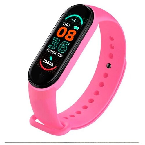 Фитнес-браслет Умный фитнес браслет Smart Band M6 фитнес браслет с измерением артериального давления умные часы белый 54900₽