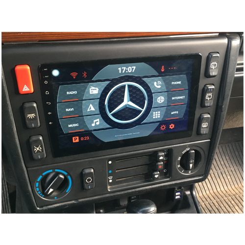 Android магнитола для Mercedes G-класс 1990-2000 (Гелендваген) 4ГБ