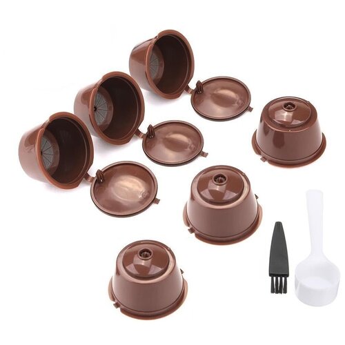 Многоразовые капсулы для кофемашины Nescafe Dolce Gusto 6шт