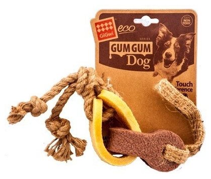 75318 Игрушка для собак Цепь из экорезины 40см, серия GUM GUM DOG ECO - фотография № 2