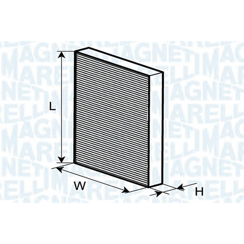 MAGNETI MARELLI 350203061620 Фиьтр саона