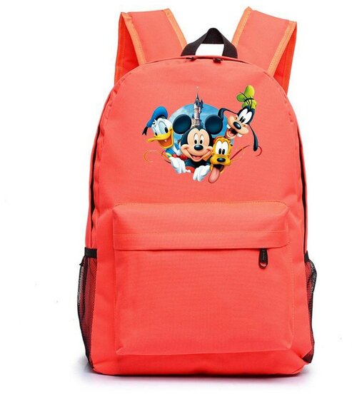 Рюкзак герои Микки Маус (Mickey Mouse) оранжевый №6