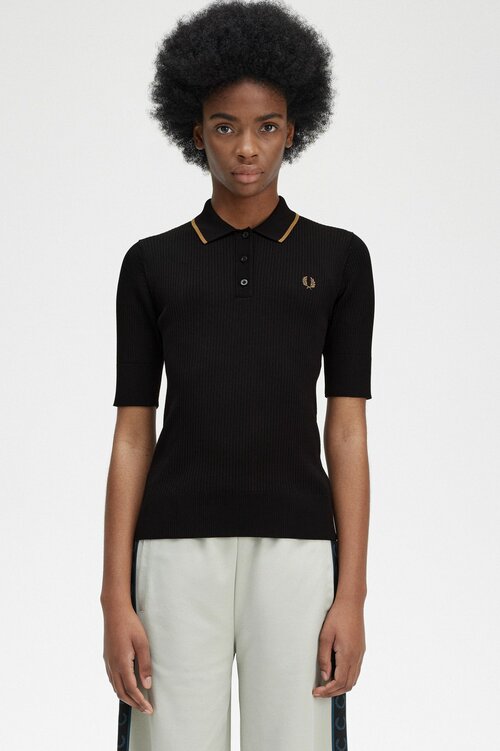 Поло FRED PERRY, размер 14, черный