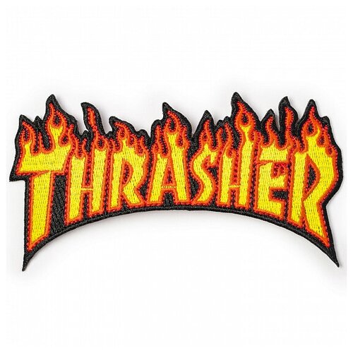 Нашивка THRASHER Flame Patch 2023