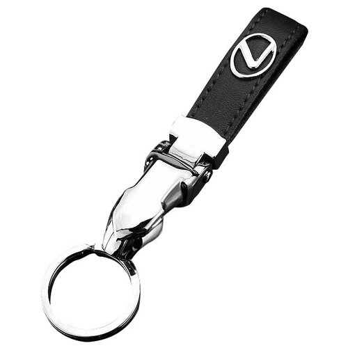 фото Брелок для ключей лексус/брелок на ключи lexus/брелок кожаный автомобильный/брелок из кожи для ключей