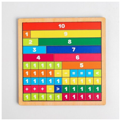 Палочки для счёта «Математическая лесенка» палочки для счёта математическая лесенка сибирские игрушки