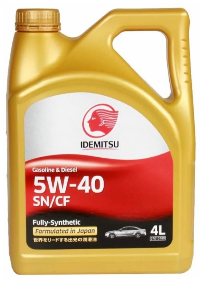 IDEMITSU 5W-40 API SN/CF - 4 . -  