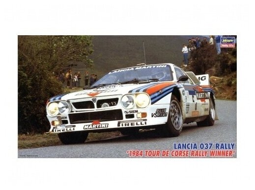 Hasegawa Автомобиль Lancia 037 '84 Corse, 1/24 Модель для сборки