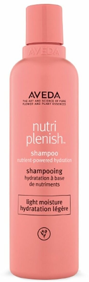 AVEDA Шампунь для легкого увлажнения Nutriplenish Shampoo Nutrient-Powered Hydration Light Moisture (250 мл)